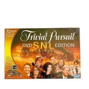 Trivial Pursuit SNL DVD Edition 30 Seasons New In Box​​​​​​​​​​
